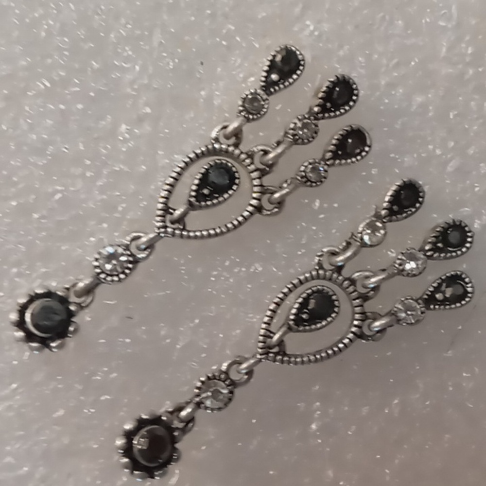 Sterling Silver Whimsy Dream Catcher Marcasite Cr… - image 2